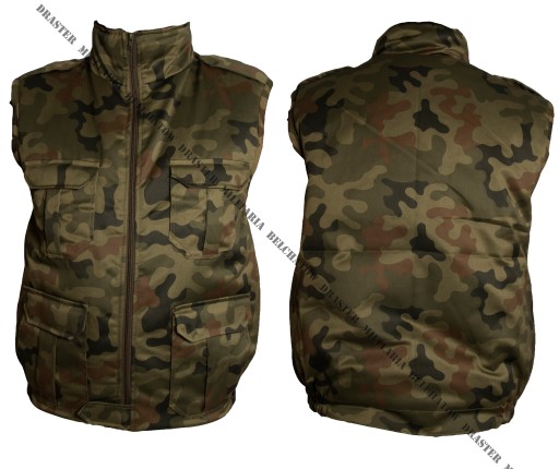 Рыболовный жилет CAMO, утепленный, очень толстый, 3XL