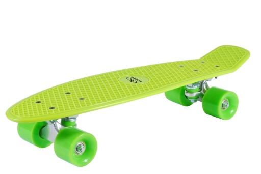 HUDORA RETRO SKATEBOARD лимон короткая карта 100кг