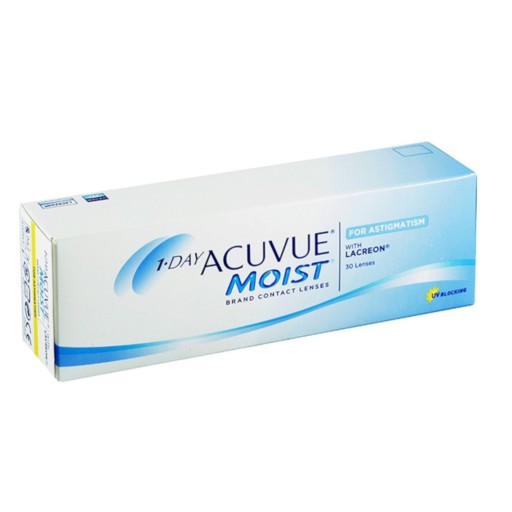 Acuvue 1-DAY Moist для астигматизма 30шт торический