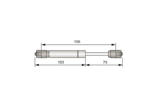 ПРИВОД ПОДЪЕМНИКА КАПОТА MINI SHORT 200N