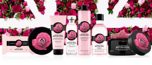 THE BODY SHOP BRITISH ROSE ОТшелушивающий ГЕЛЬ-СКРАБ British Rose Peeling 250