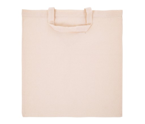 COTTON BAG Пакеты цвета экрю 145г/м2, короткие ручки