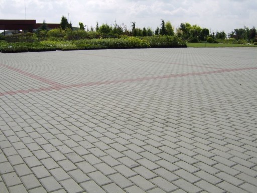 ŚL Kostka Brukowa HOLLAND / PROSTOKĄT 8 cm SZARY