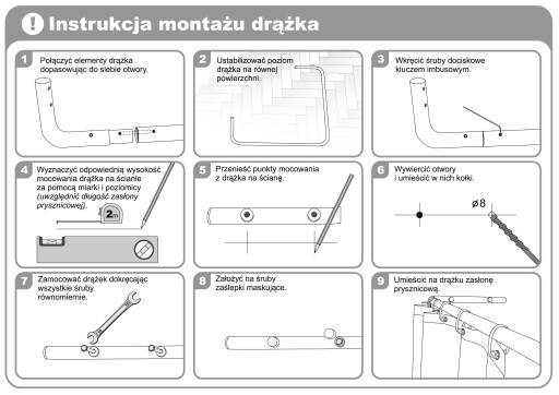 УГЛОВАЯ ДУШЕВАЯ ШТОРНА ДУШЕВОЙ ПОДДОН 60X100