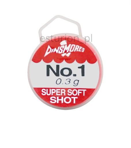 LEAD SOFT SHOT DINSMORES 0,3г уп. 20 г