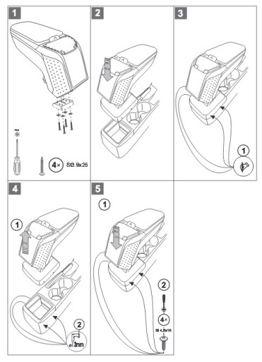 Armer Armster II Mazda 2 с 2015 года.