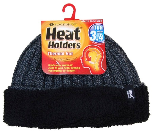 Шапка WARM HEAT HOLDERS для ХОЛОДА, МОРОЗА, серая