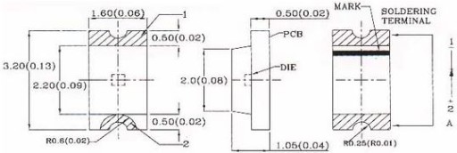 ART LED SMD-1206 ЖЕЛТЫЙ желтый 60мкд Цена за 10 шт.