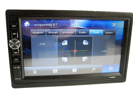 НАВИГАЦИОННОЕ РАДИО 2DIN С МИКРОФОНОМ SEAT LEON TOLEDO ALHAMBRA