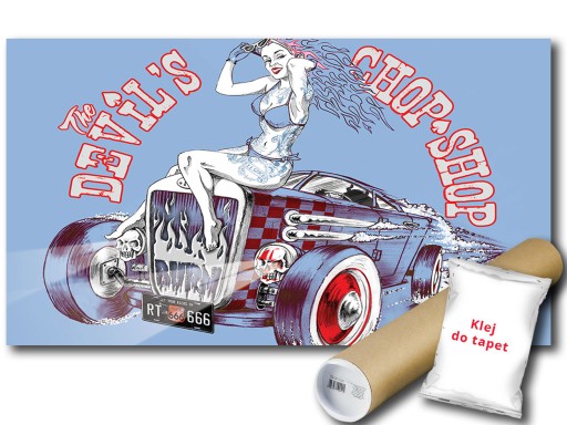 FOTOTAPETA AUTO HOT ROD 17A FL 152x104 F1354