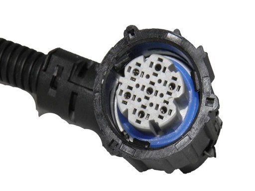 Wtyk wtyczka kostka adapter 7pi lampy tył Naczepa Laweta Platforma Wywrotka