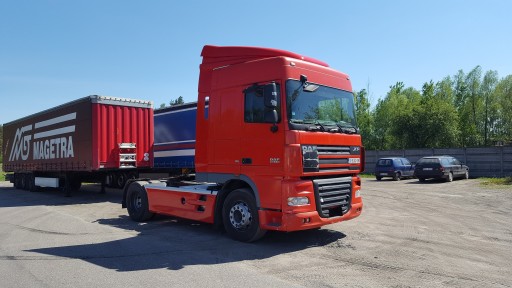 DAF XF 105, межосевые кузова, спойлеры, обтекатели