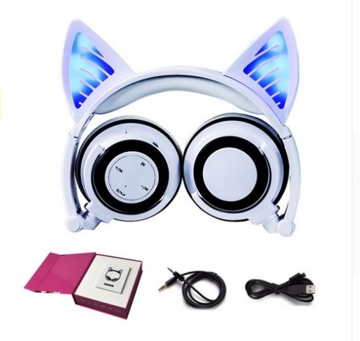 LED BLUETOOTH НАУШНИКИ CAT EAR НОВАЯ МОДЕЛЬ!!!