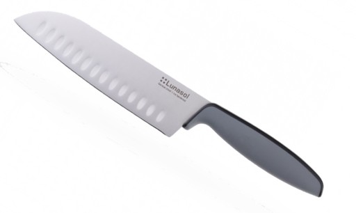 Швейцарский нож Santoku 17,8 см Lunasol