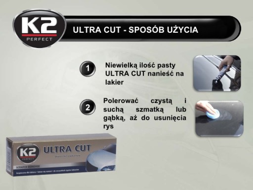 ULTRA CUT K2 ДЛЯ ЭФФЕКТИВНОГО УДАЛЕНИЯ ЦАРАПИН 951