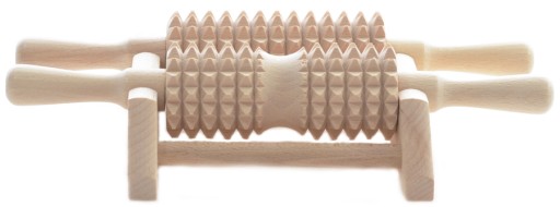 Masażer Receptor Drewniany do Stóp Ruchomy PL