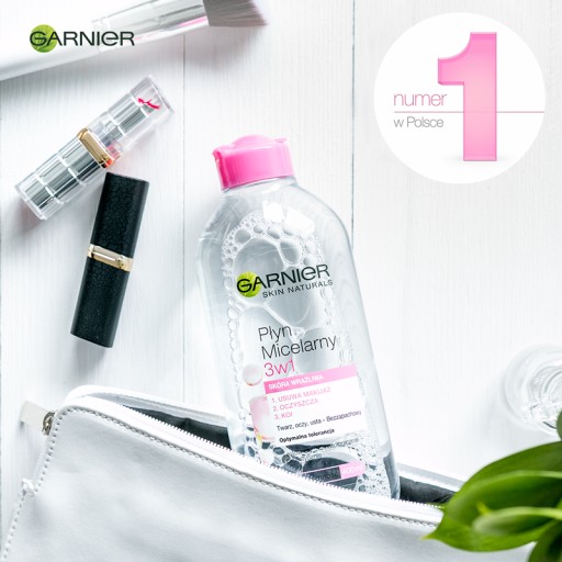 Мицеллярный флюид Garnier 3в1 для чувствительной кожи 400 мл