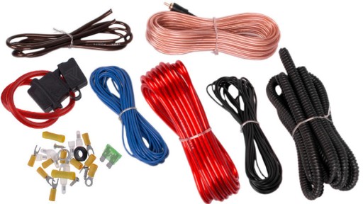 SOLIDNY WZMACNIACZ SAMOCHODOWY 800 W MOSTEK KABLE
