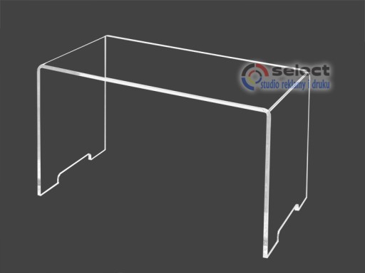 PODSTAWKA STOJAK NA BUTY OBUWIE PLEXI SZEROKI h-20