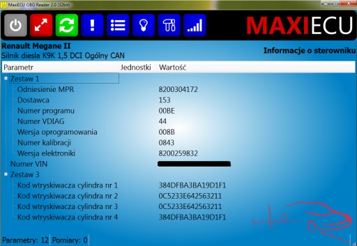 MERCEDES Полная диагностика MAXIECU ABS DPF OBD2 PL