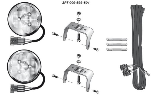 HELLA LED ДНЕВНЫЕ ХОДОВЫЕ ФОНАРИ 90 ММ[1528562]