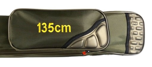 POKROWIEC NA WĘDKI 135 CM TRZY KOMORY MORO FL + gratis podpórka