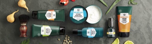 THE BODY SHOP MACA ROOT & ALOE КРЕМ ДЛЯ БРИТЬЯ Крем и кисточка для бритья