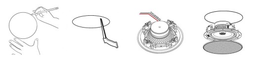 DEXON ВСТРАИВАЕМОЕ BLUETOOTH РАДИО ДЛЯ ВАННОЙ КОМНАТЫ, БЕЛОЕ