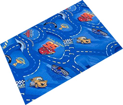 КОВЕР DISNEY CARS 200x200 City Streets 4 цвета