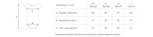 БАЛЕТНОЕ БОДИ ДЛЯ БАЛЕТНОЙ ГИМНАСТИКИ X3 BB XS