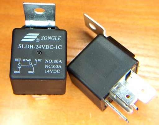 ART Przekaźnik SONGLE 60A 24V (SLDH-24VDC-1C/S)