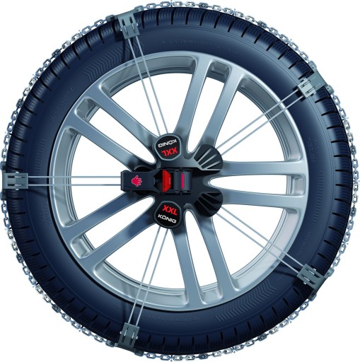 Łańcuchy śniegowe K-SUMMIT K77 XXL NAKŁADKI 265/70R16 265/65R17 265/60R18