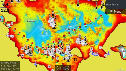 Карта MaxiMapa Вся Польша Lowrance Simrad B&G