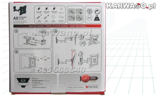 Крепление для телевизора Opticum AX FLEXI DUO 13-42...