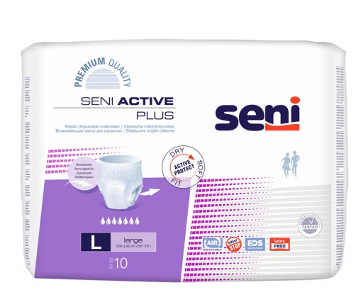 Seni Active Plus Впитывающие трусики большие 10 шт.