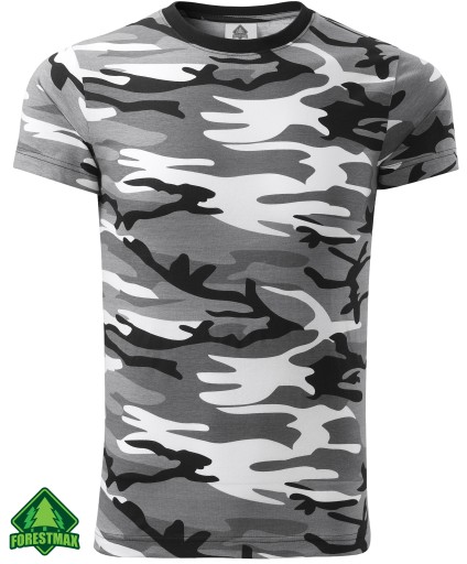 КОМФОРТНАЯ ФУТБОЛКА FORESTMAX URBAN CAMO M УЛИЧНАЯ ФУТБОЛКА