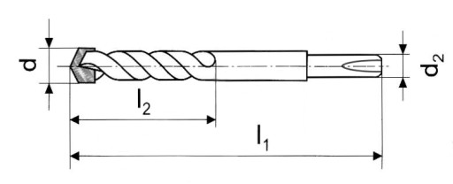 СВЕРЛО ПО МЕТАЛЛУ HSS-G 4,4 мм 2 шт.