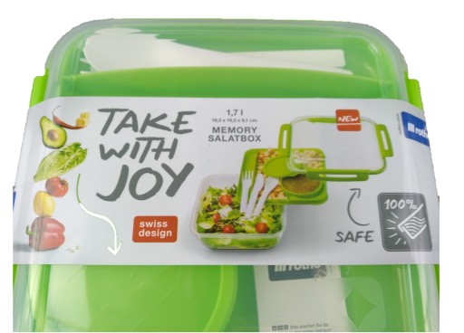 КОНТЕЙНЕР ДЛЯ САЛАТА Swiss LUNCHBOX 1,7 Л