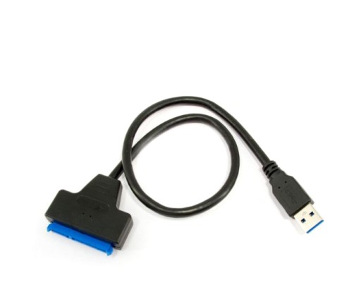 КАБЕЛЬ-АДАПТЕР USB 3.0 — SATA 3, 22-КОНТАКТНЫЙ ДИСК