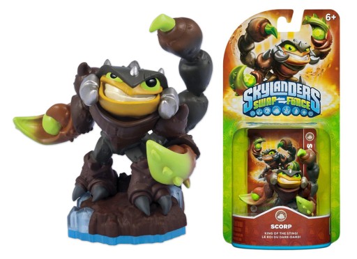 SKYLANDERS SWAP FORCE - НОВИНКА СКОРПА!!!