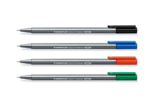 STAEDTLER TRIPLUS FINELINER, ЗЕЛЕНЫЙ