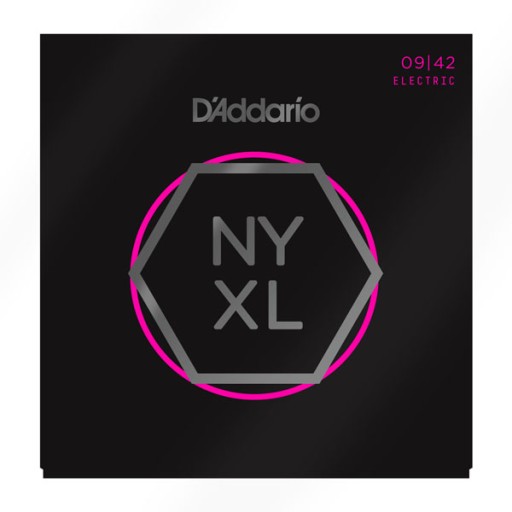 СТРУНЫ ДЛЯ ЭЛЕКТРИЧЕСКОЙ ГИТАРЫ D'ADDARIO NYXL 9-42