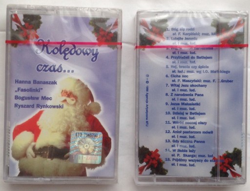 KOLĘDY - KOLĘDOWY CZAS /KASETA AUDIO/ FOLIA/