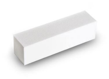 2x blok polerski polerka bufor 100/100 bloki biały