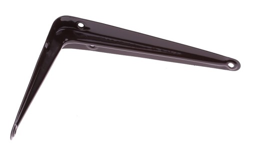 KĄTOWNIK POD PÓŁKĘ BRĄZ 125x150 WSPORNIK PODPÓRKA BRĄZOWY
