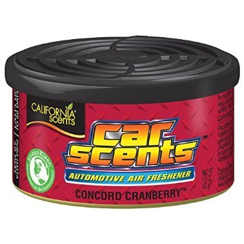 CALIFORNIA SCENTS Car Odświeżacz Zapach Cranberry