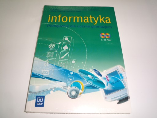 INFORMATYKA DLA GIMNAZJUM + 2 CD WSIP U994