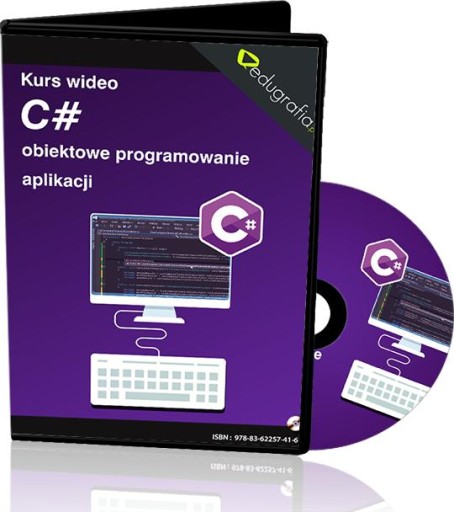 Kurs C# Sharp - obiektowe programowanie - DVD