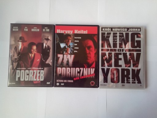 ABEL FERRARA KOLEKCJA PAKIET 3 DVD-BOX 3 FILMY