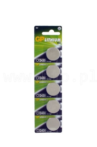 BATERIA CR2430 BR2430 DL2430 LITOWA 3V GP